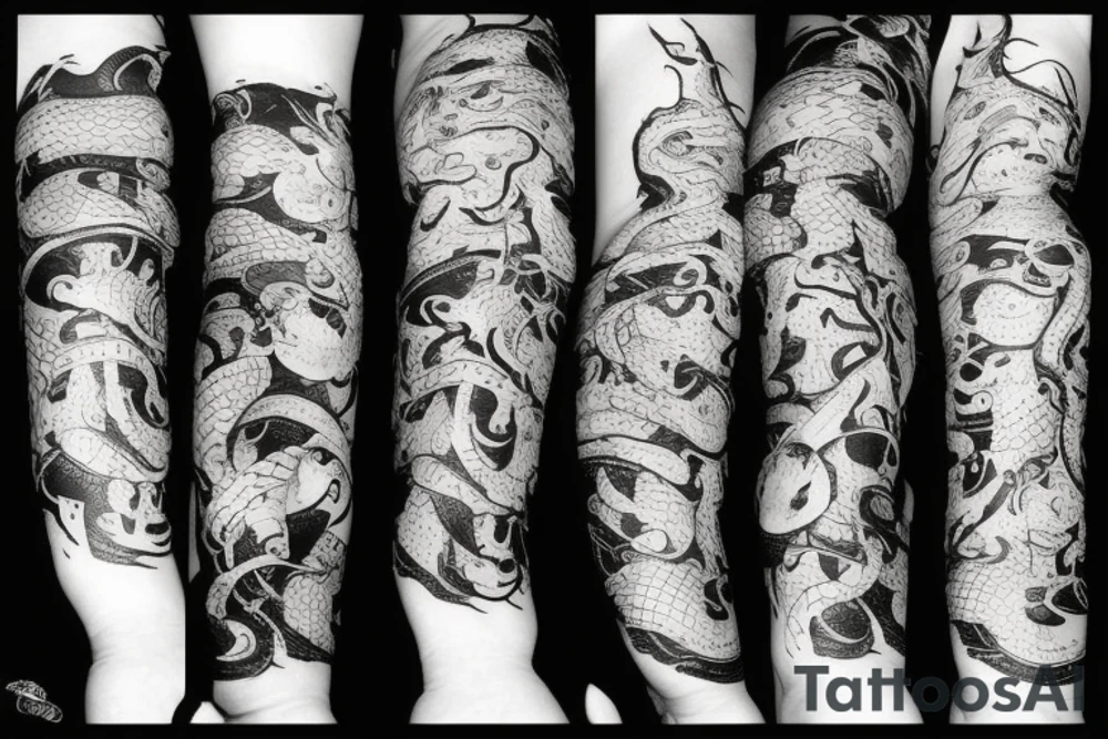 snake tattoo idea