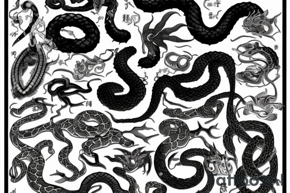 snake tattoo idea