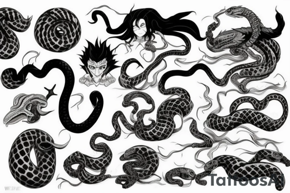 snake tattoo idea