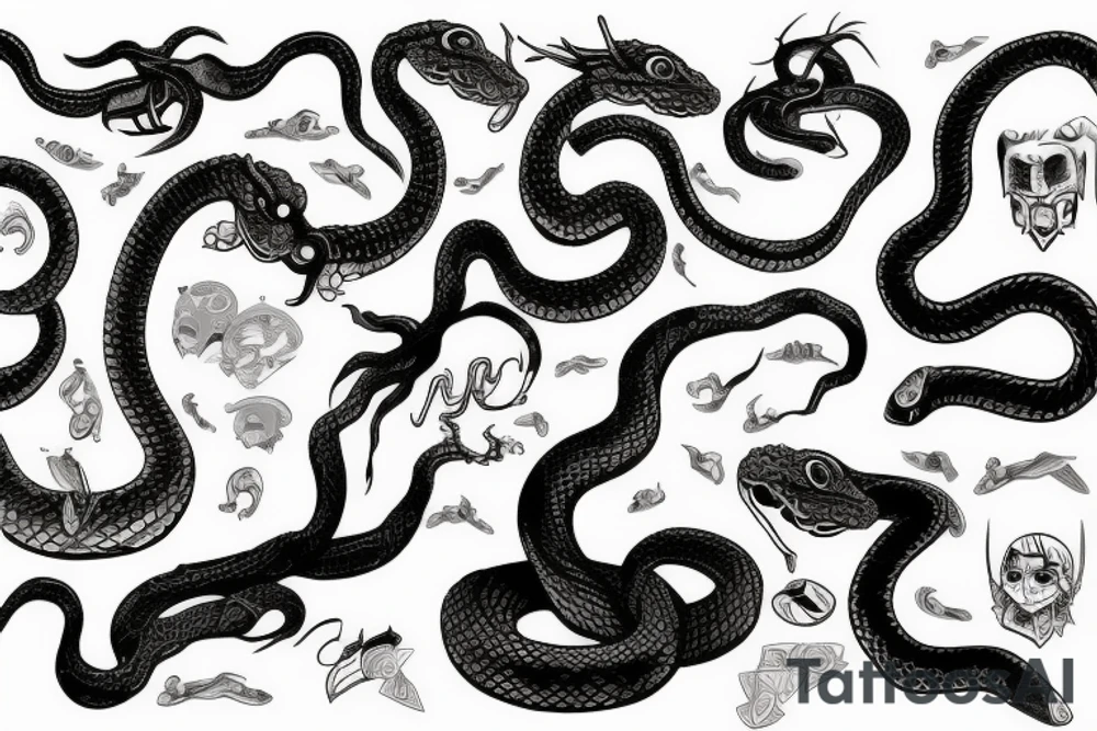 snake tattoo idea