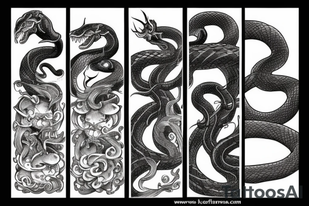 snake tattoo idea