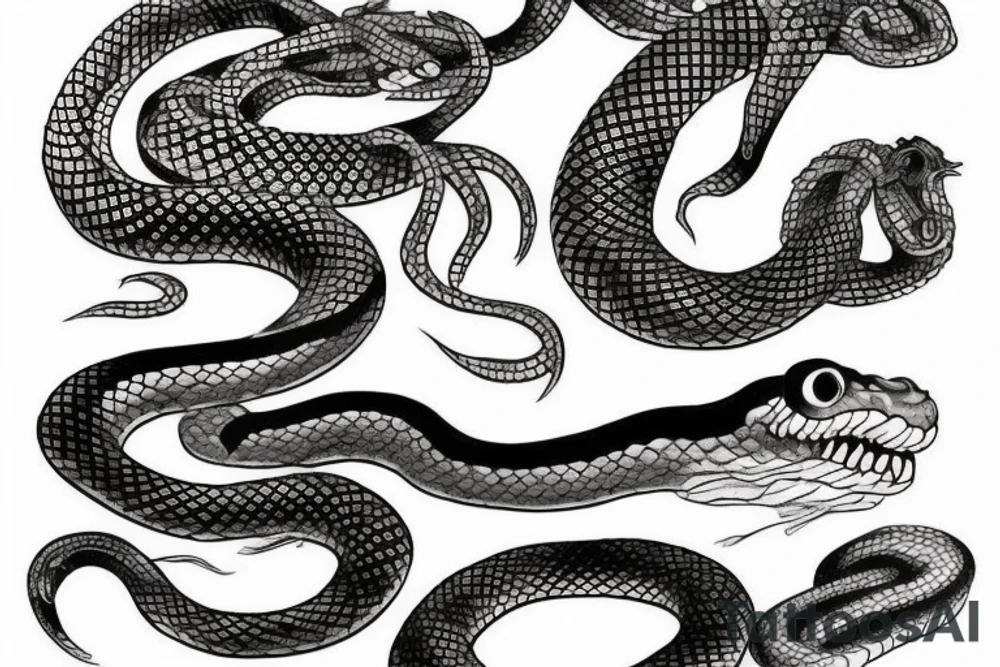 snake tattoo idea