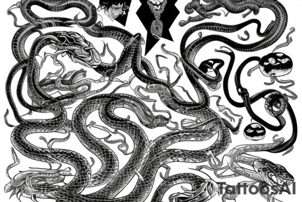 snake tattoo idea