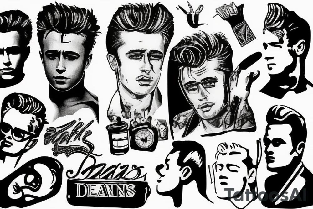 james dean tattoo idea