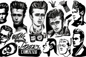 james dean tattoo idea