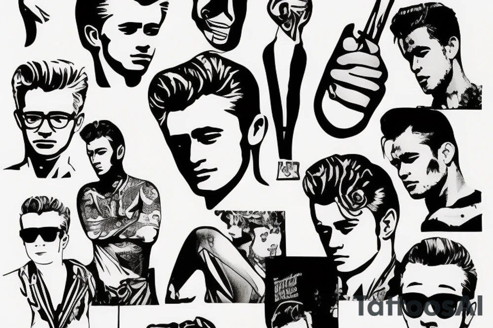 james dean tattoo idea