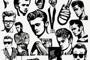james dean tattoo idea