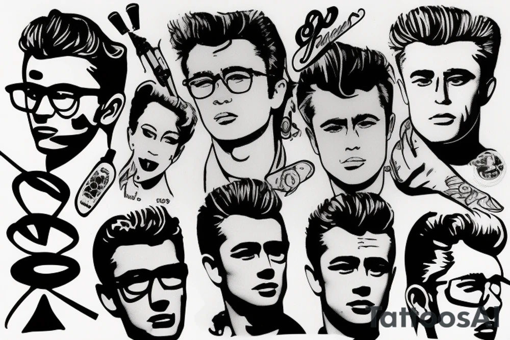 james dean tattoo idea