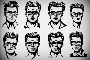 james dean face tattoo idea