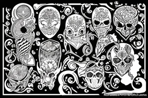 katanablade tattoo idea