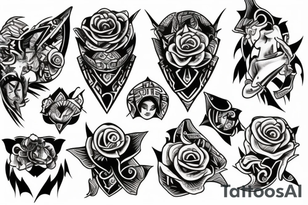 katanablade tattoo idea