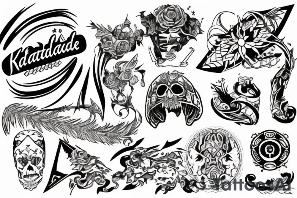 katanablade tattoo idea