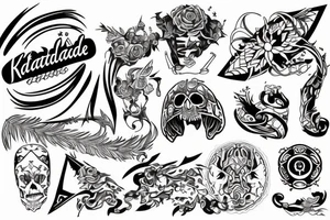 katanablade tattoo idea