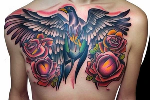 phoenix bird shoulder tattoo tattoo idea
