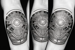 forearm circuit tattoo idea