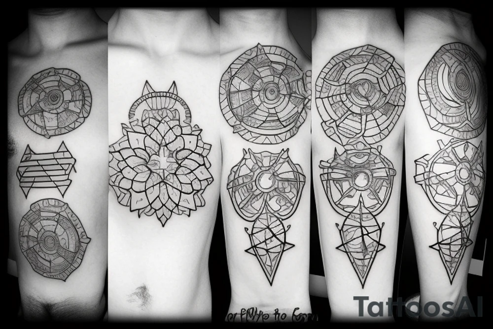 technology tattoo idea