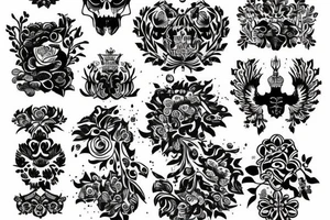 russian style tattoo idea