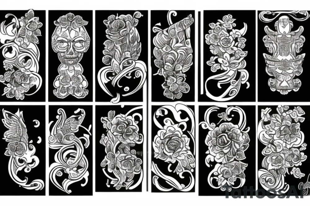 russian style tattoo idea