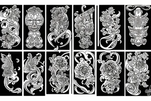 russian style tattoo idea