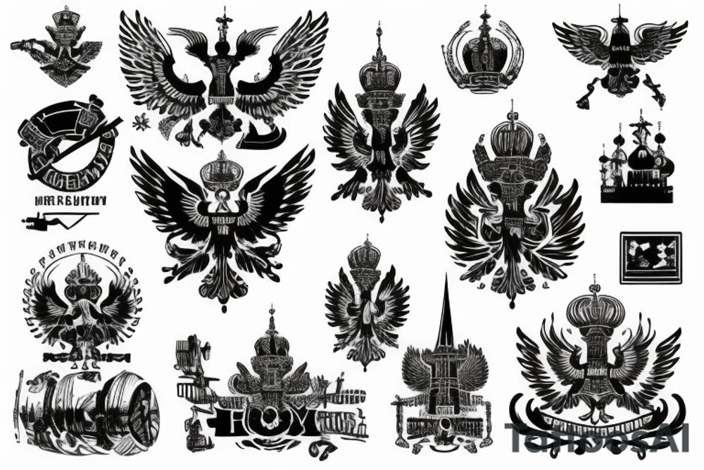 russian military tattoo idea