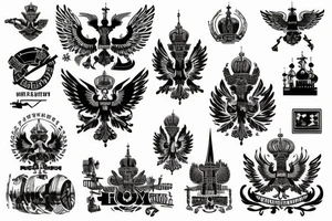russian military tattoo idea