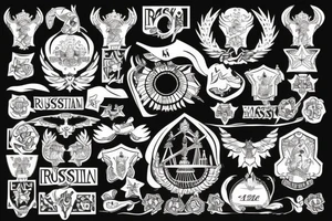 russian military tattoo idea