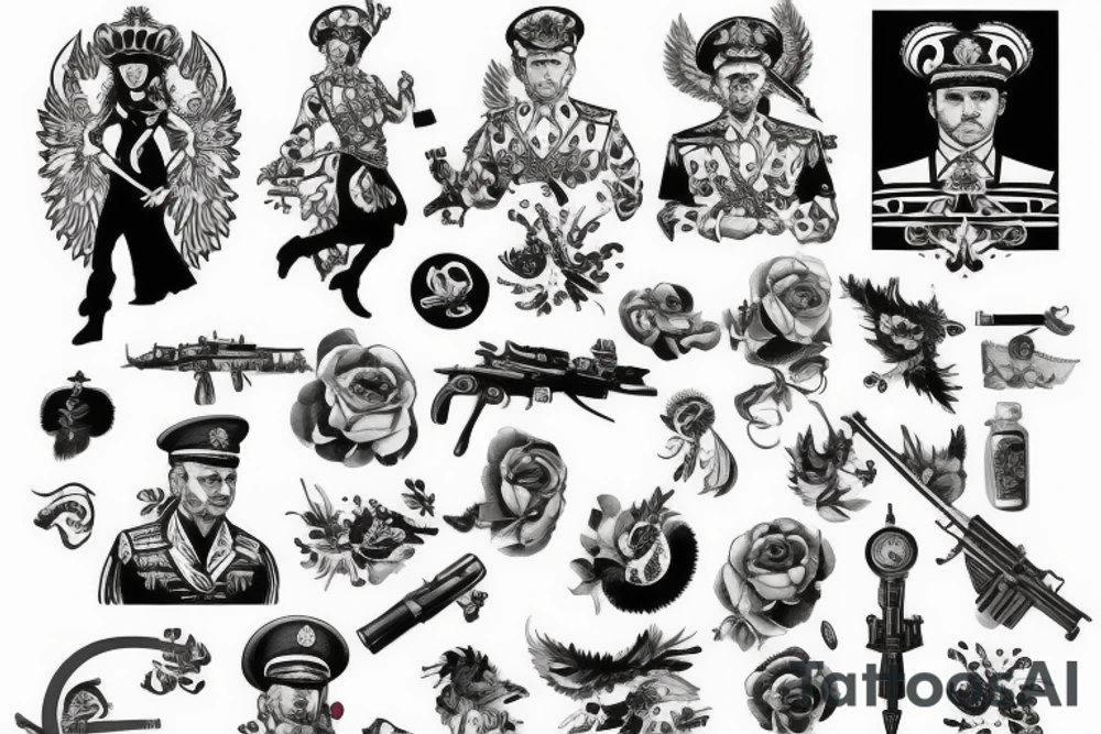 russian military tattoo idea