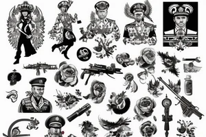 russian military tattoo idea