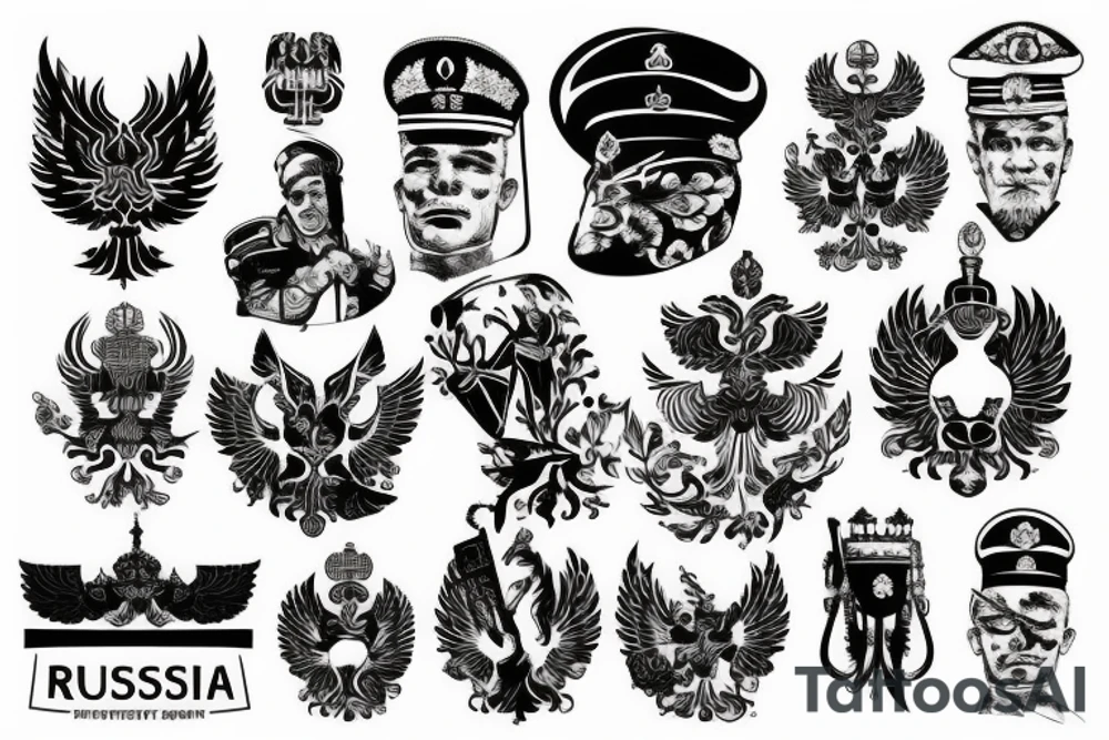 russian military tattoo idea