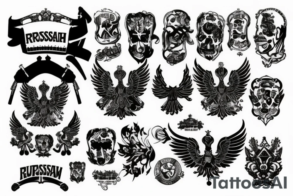 russian military tattoo idea