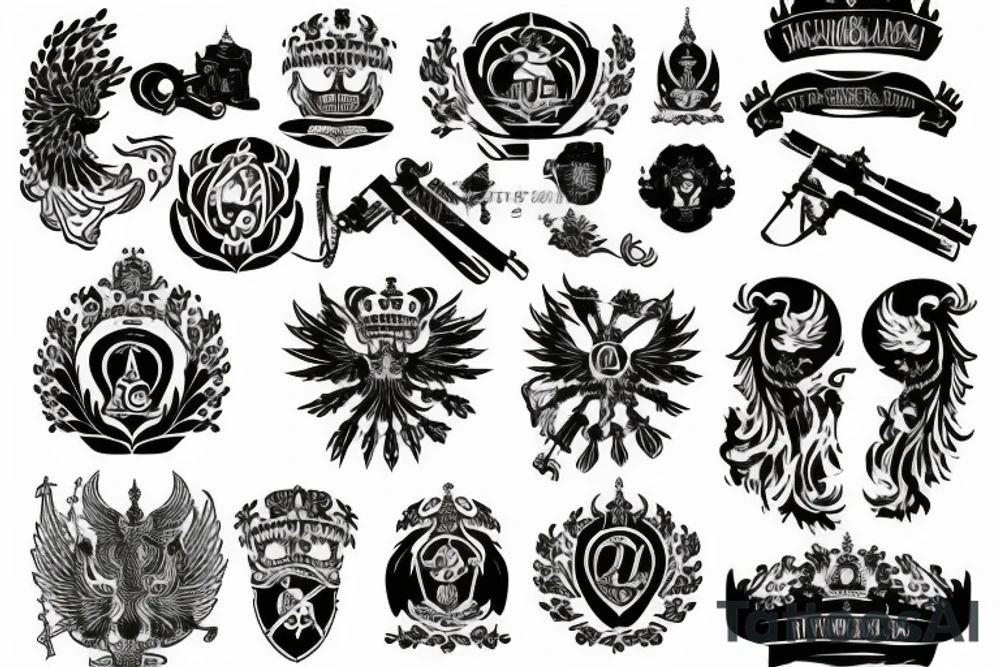 russian military tattoo idea