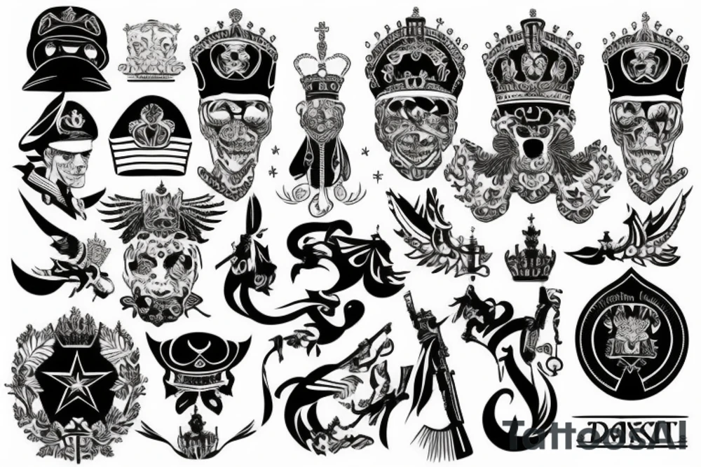 russian military tattoo idea