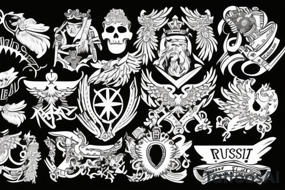 russian military tattoo idea