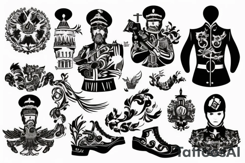 russian military tattoo idea