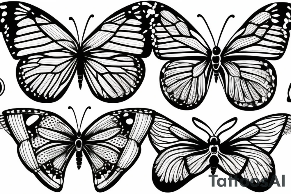 butterfly tattoo idea