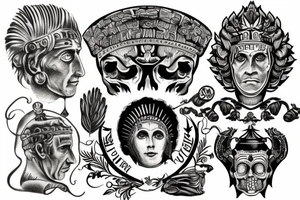Julius Caesar tattoo idea