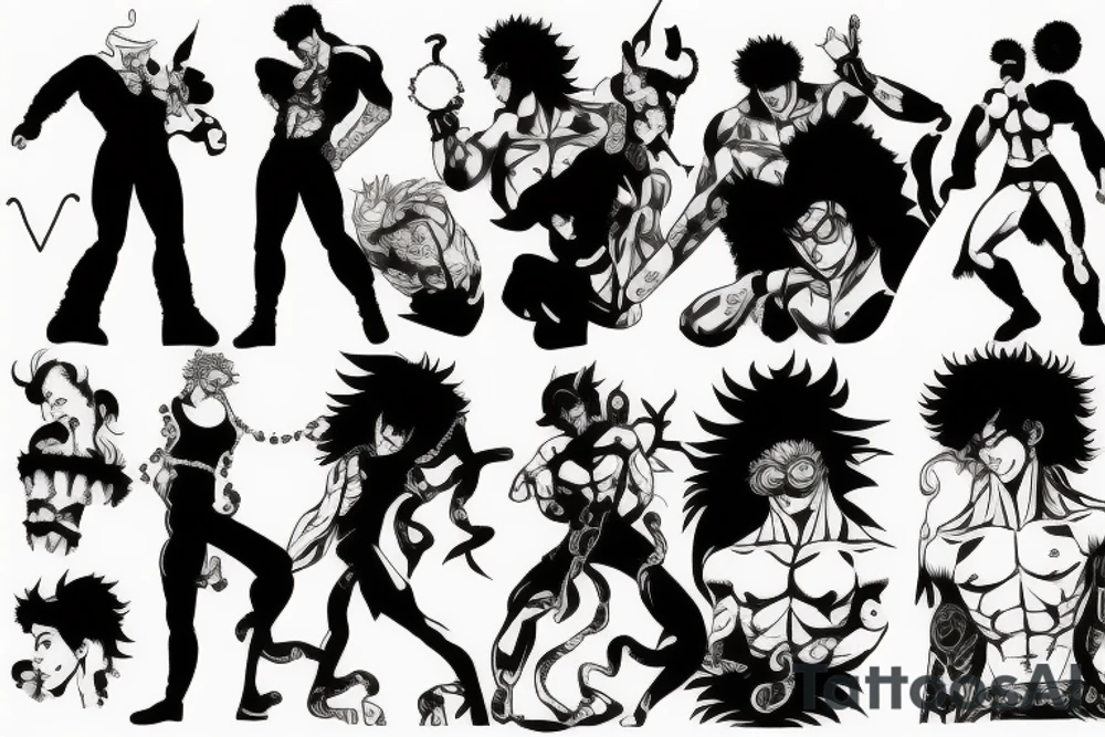 jojo bizarre adventure tattoo idea