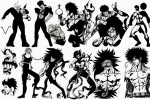 jojo bizarre adventure tattoo idea