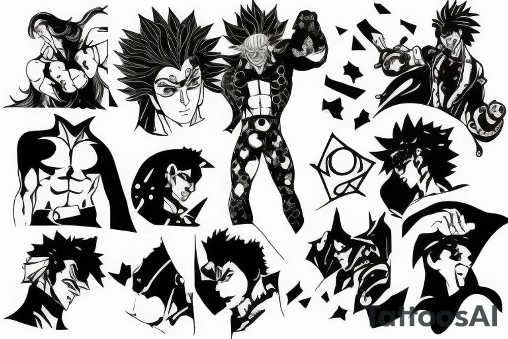 jojo bizarre adventure tattoo idea