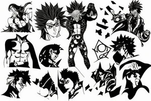 jojo bizarre adventure tattoo idea