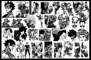jojo bizarre adventure tattoo idea