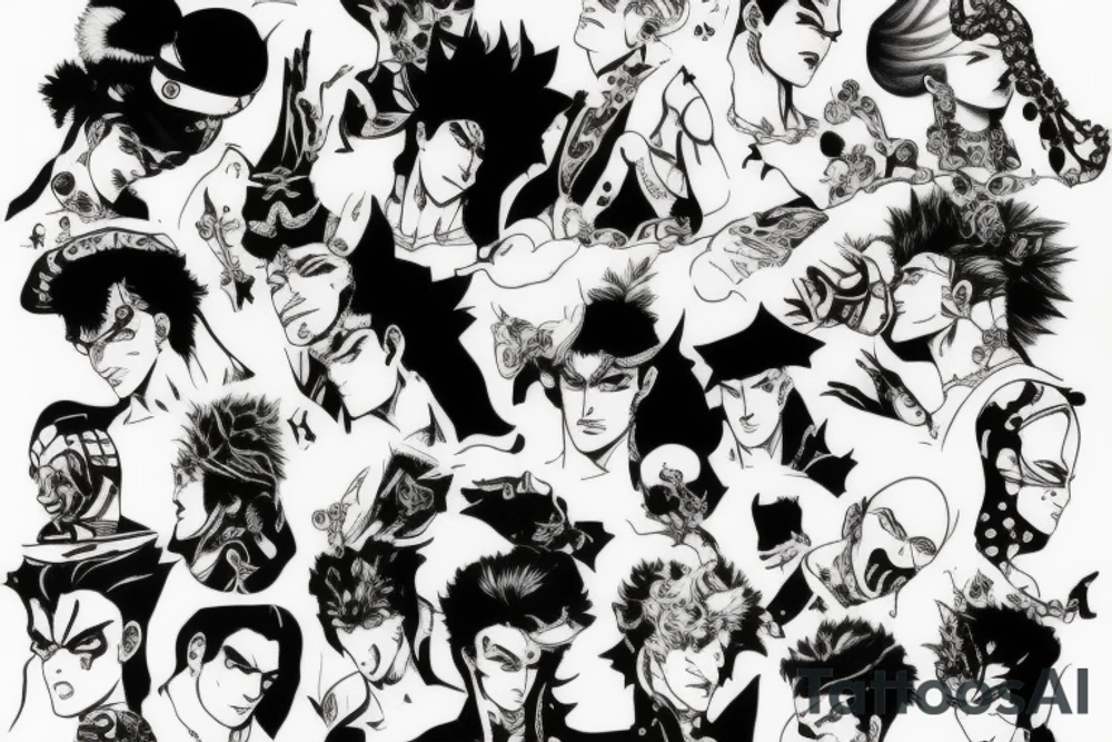 jojo bizarre adventure tattoo idea