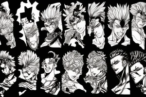 jojo bizarre adventure tattoo idea