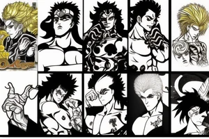 jojo bizarre adventure dio tattoo idea