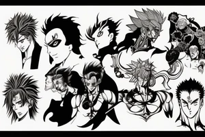 jojo bizarre adventure dio tattoo idea