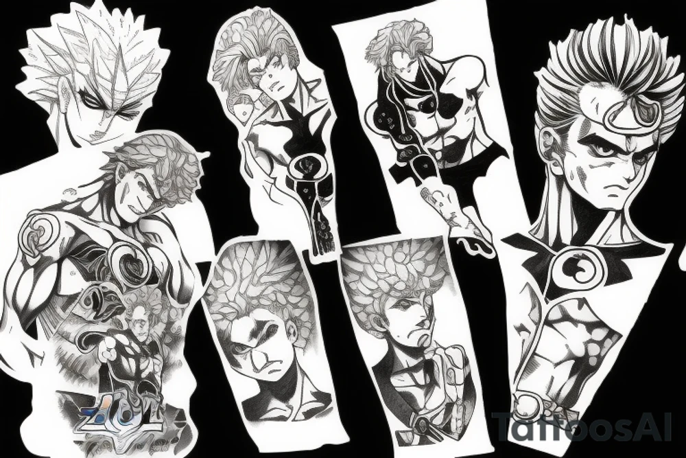 jojo bizarre adventure dio tattoo idea