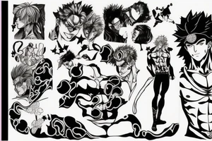 jojo bizarre adventure dio tattoo idea