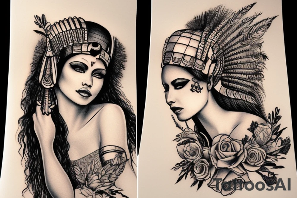 cleopatra tattoo idea