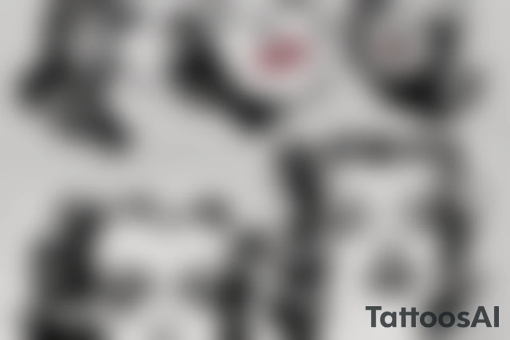 marilyn monroe tattoo idea