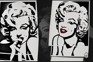 marilyn monroe tattoo idea
